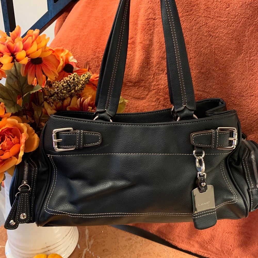 Nine West Leather Satchel Purse